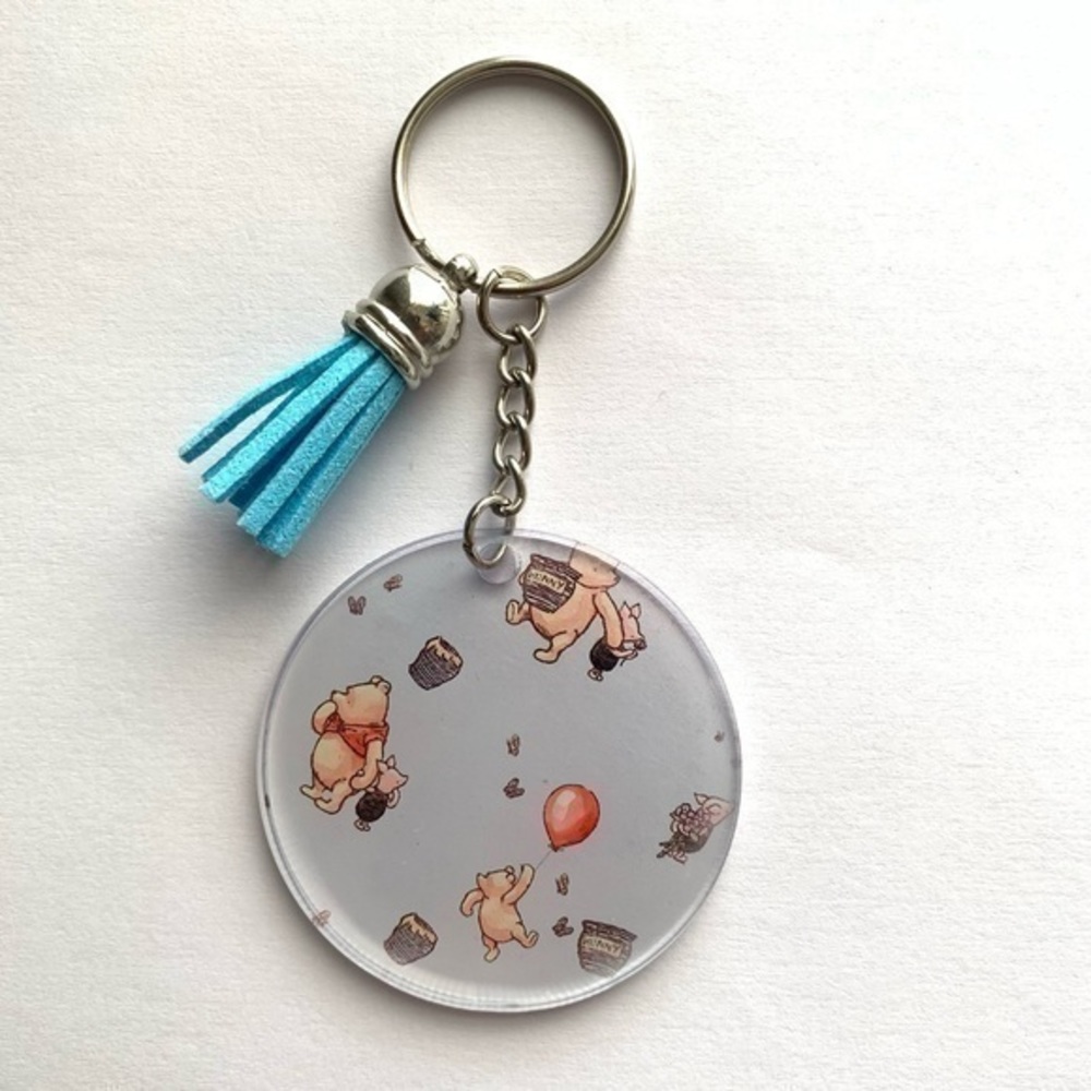 Winnie the Pooh keychain purse charm new